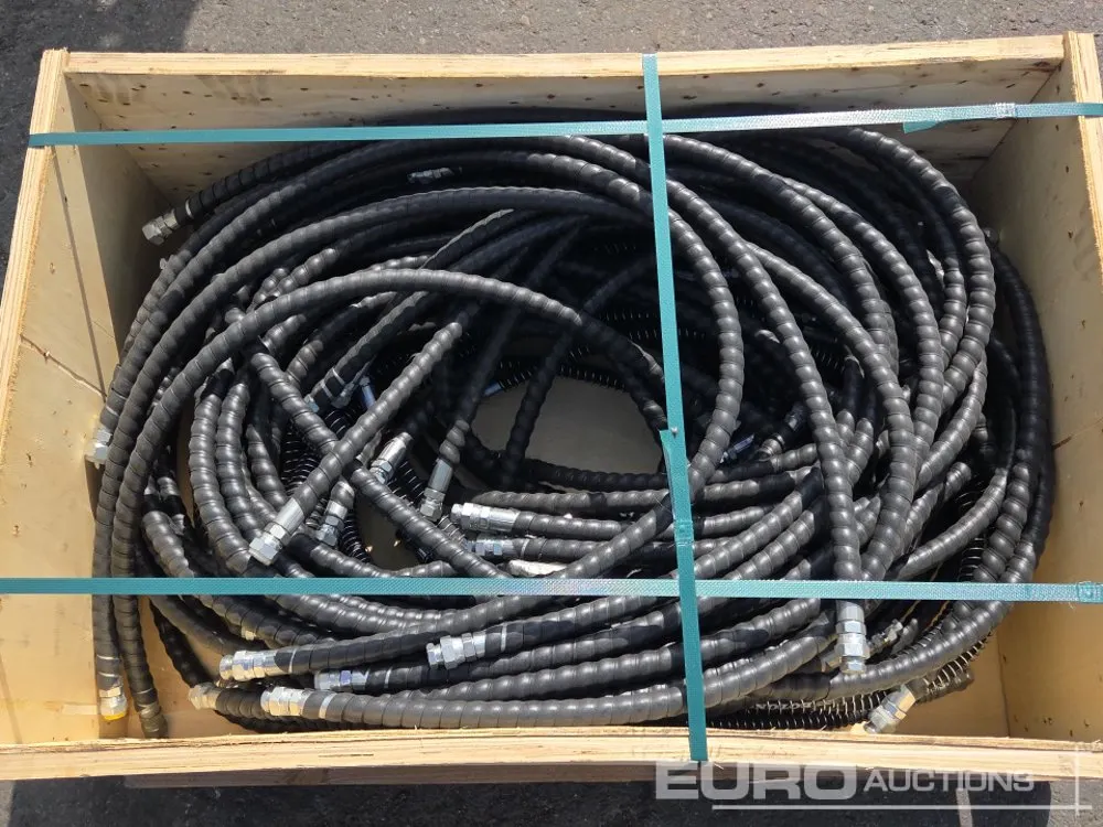 Unused Häner Pallet of Hydraulic Pipes, 1/2"