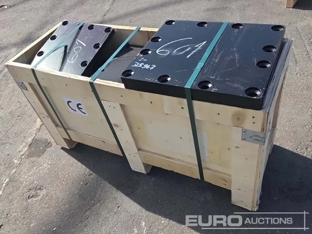 Unused Häner Adapter Plates for Hydraulic Breakers