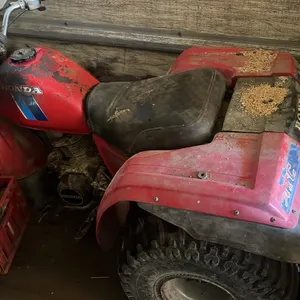 1983 Honda big red 250 3 wheeler, chain drive