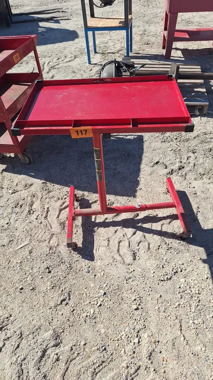 Rolling work table