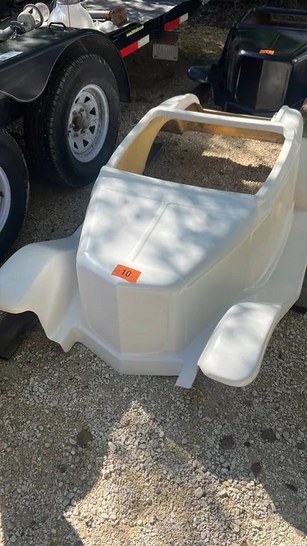 Small fiberglass car body
