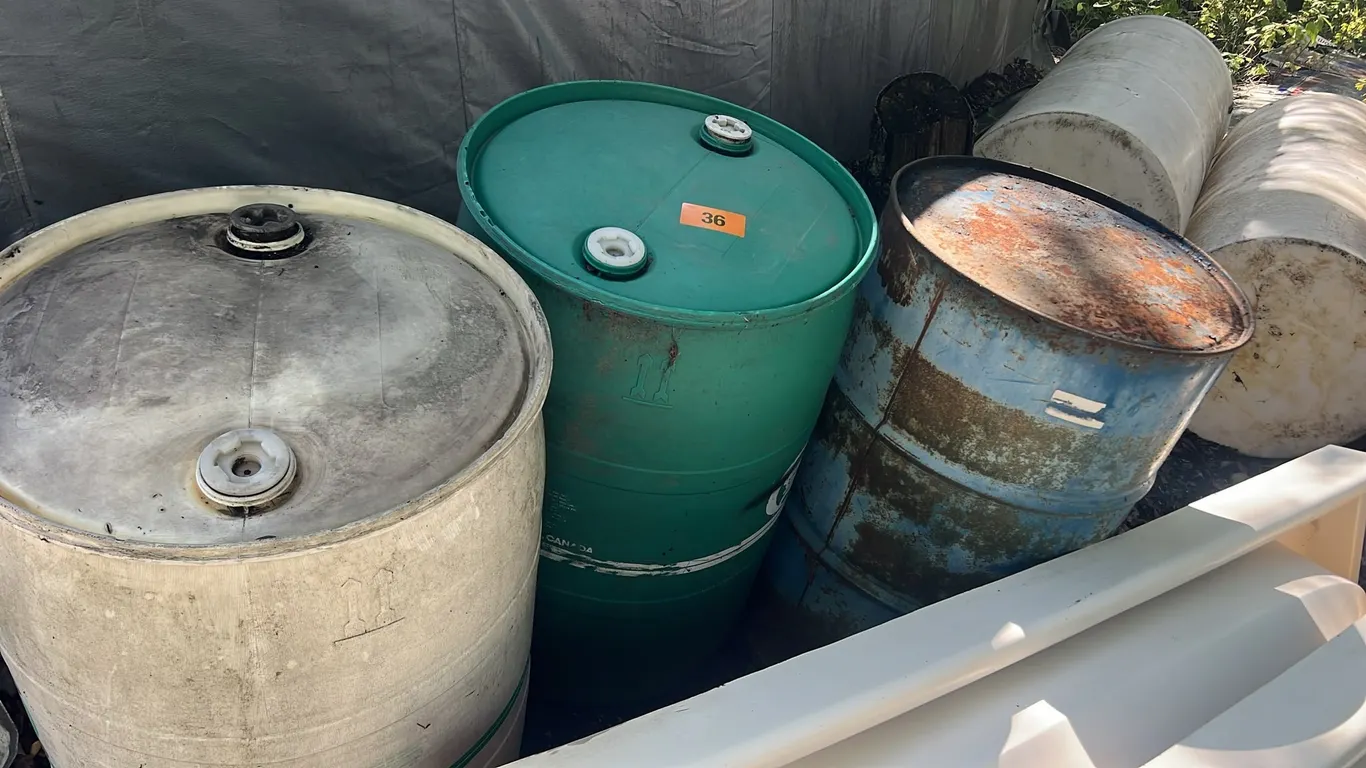 3 barrels