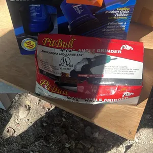 Orbit polisher and 4-1/2” angle grinder
