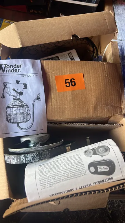 2-wonder winder cord holders and a torque A verter
