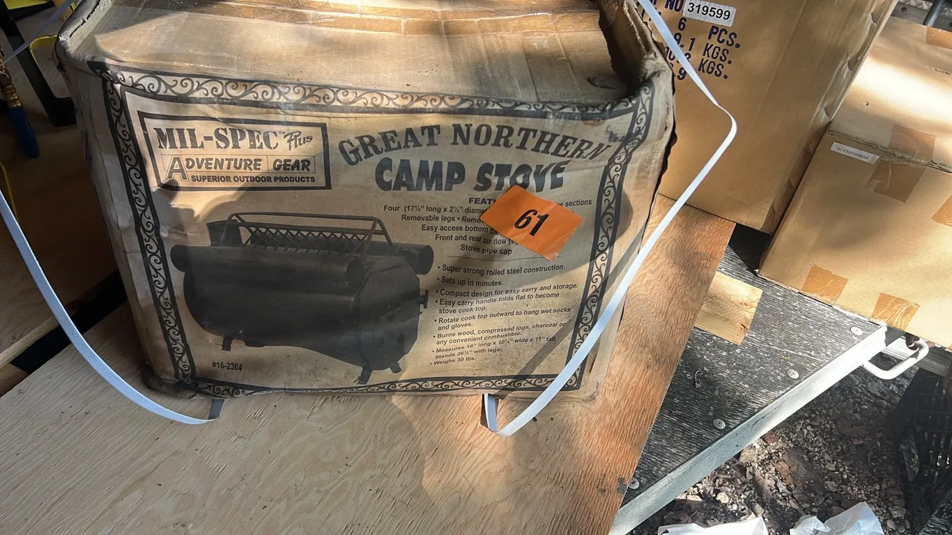 Great. Northern camp stove
