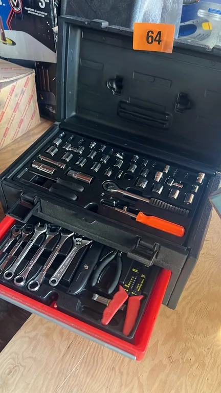 Small tool box with contents