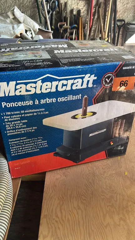 Mastercraft spindle sander