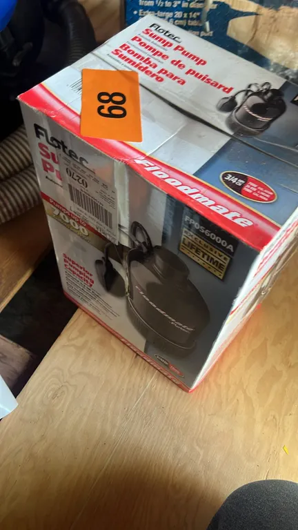 Flotec sump pump