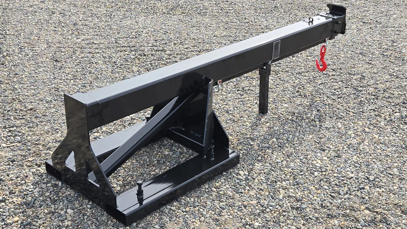 Forklift telescopic boom