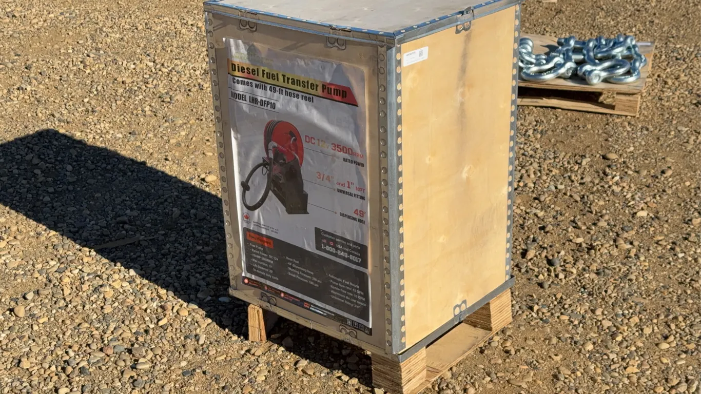 2026 Landhonor Diesel Fuel Transfer Pump with Hose Reel