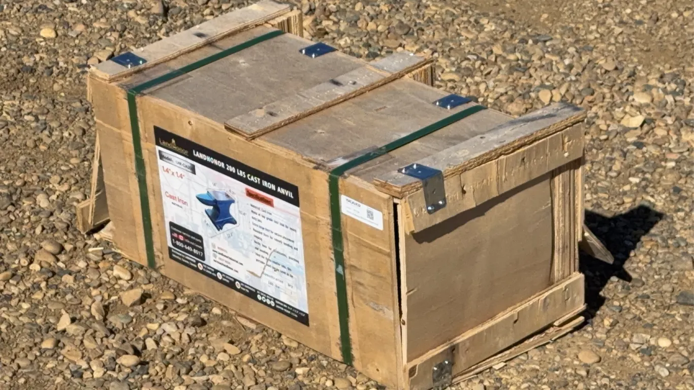 2026 Landhonor 200LB Cast Iron Anvil