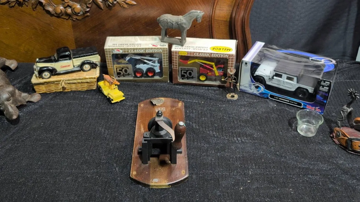 Lot: Diecast Vehicles And Assorted Items
