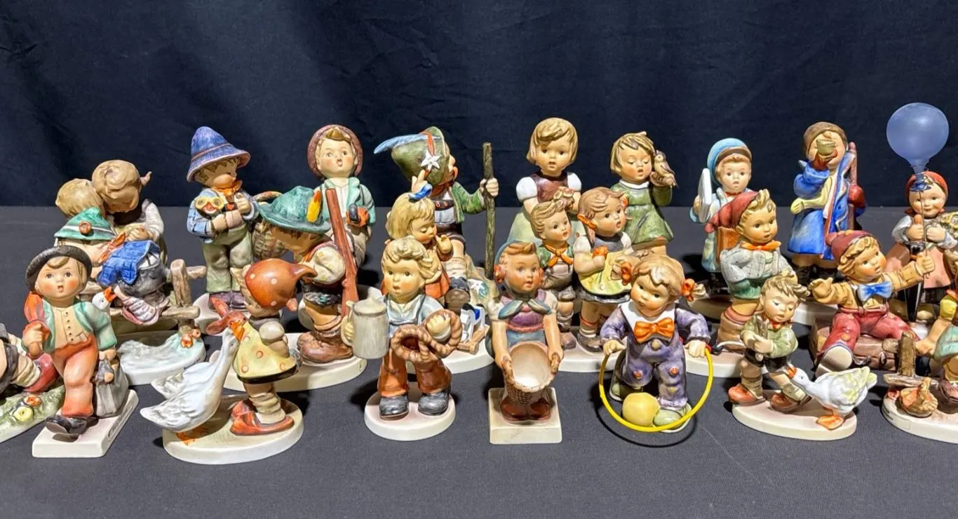24 Goebel Hummel Porcelain Figurines