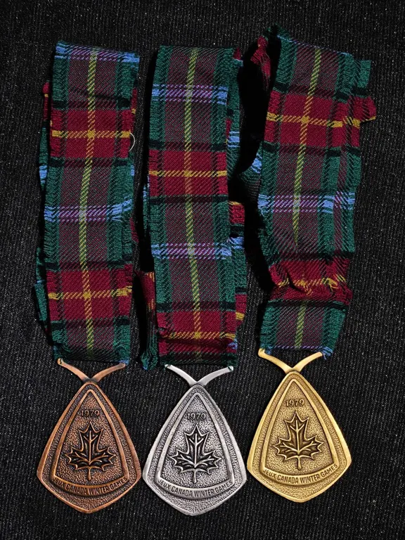 Rare 1979 Canada Winter Games Medals Set