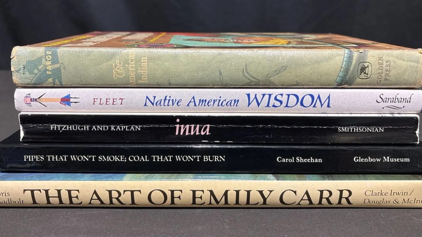 5 Indigenous and Art Books Including The Art of Emily Carr