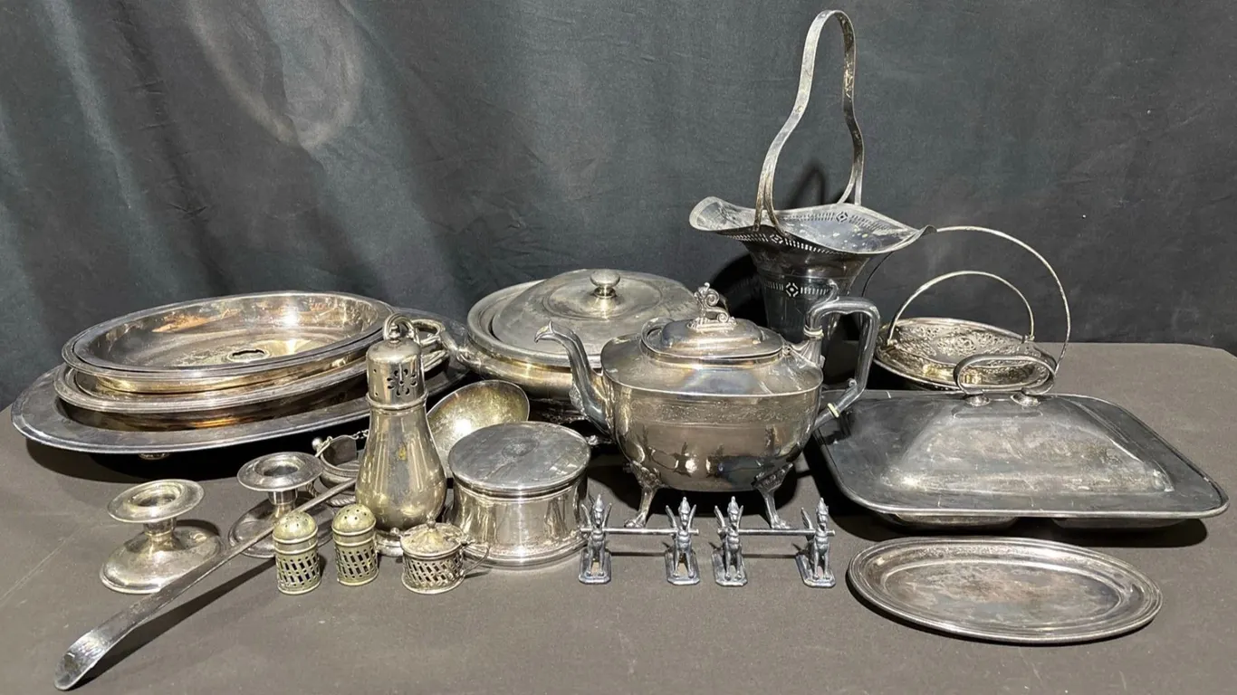 Silver-Plated Tableware, Serving Pieces, and Accessories