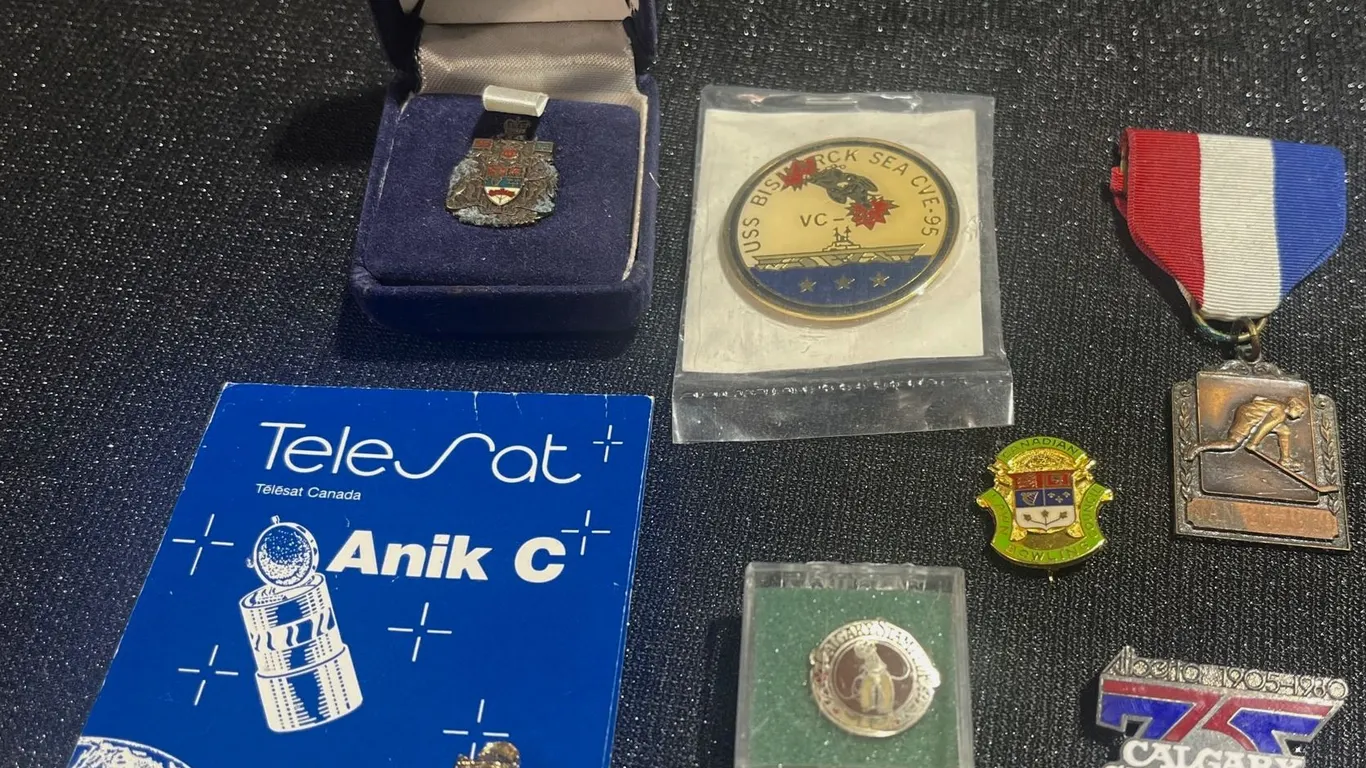 Canadian and Commemorative Collector Pins and Medal Lot