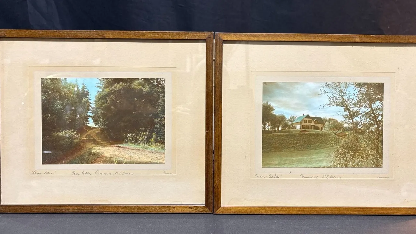 Framed Photographs of Cavendish, P.E.I. by Casson