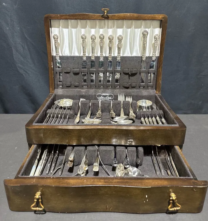 Birks Sterling Silver and Stainless Flatware Set