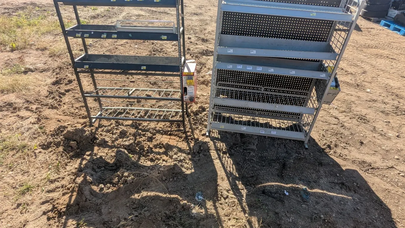 (2) Store Display Racks