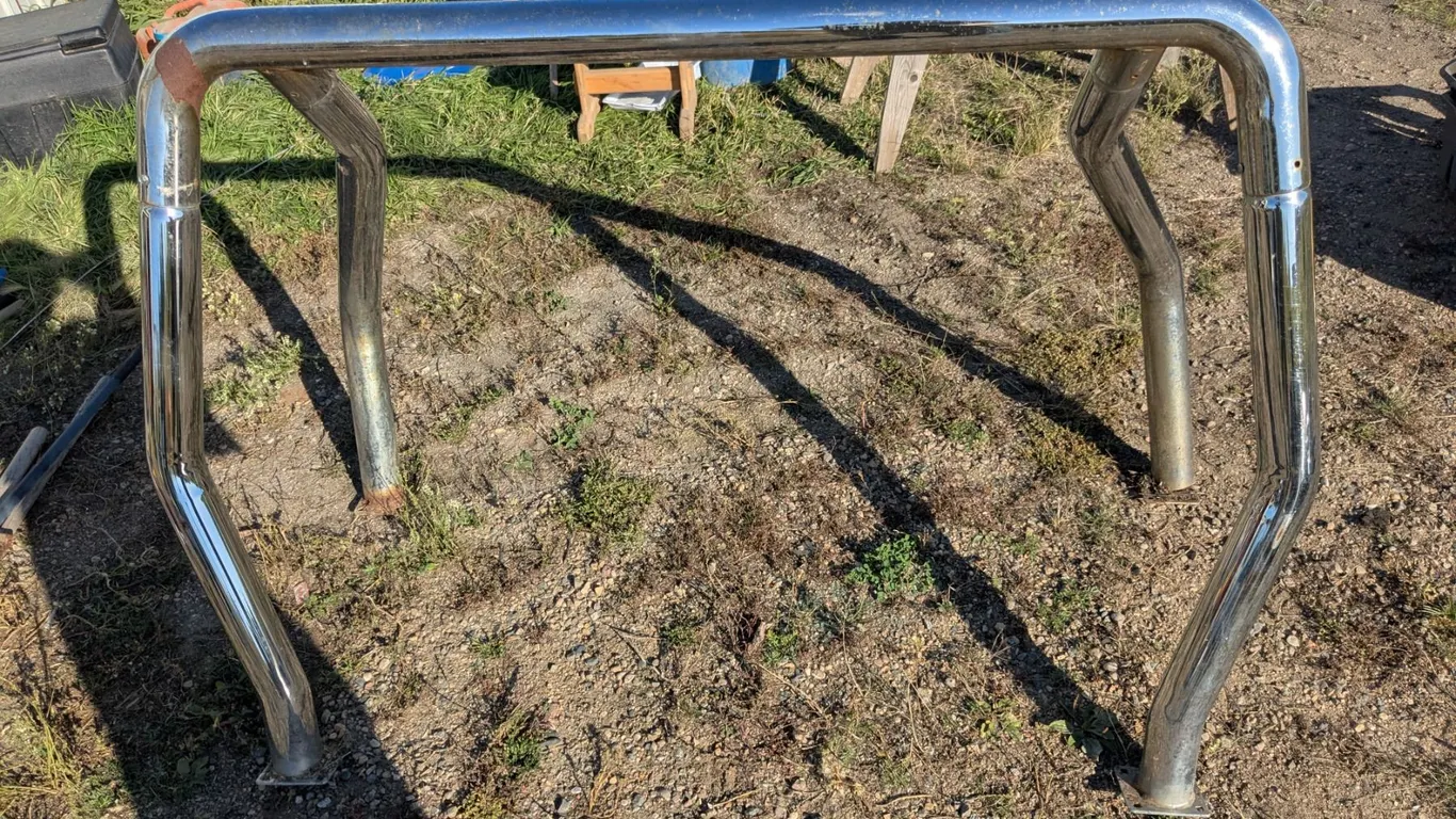 *OFFSITE* Chrome Headache Rack for Pickup Truck