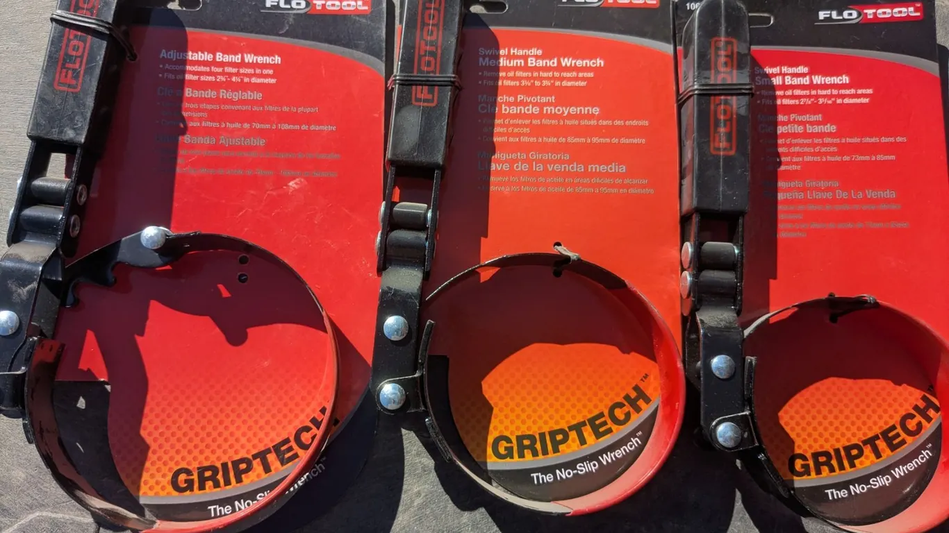 (3) NEW Filter Wrenches, Assorted Sizes