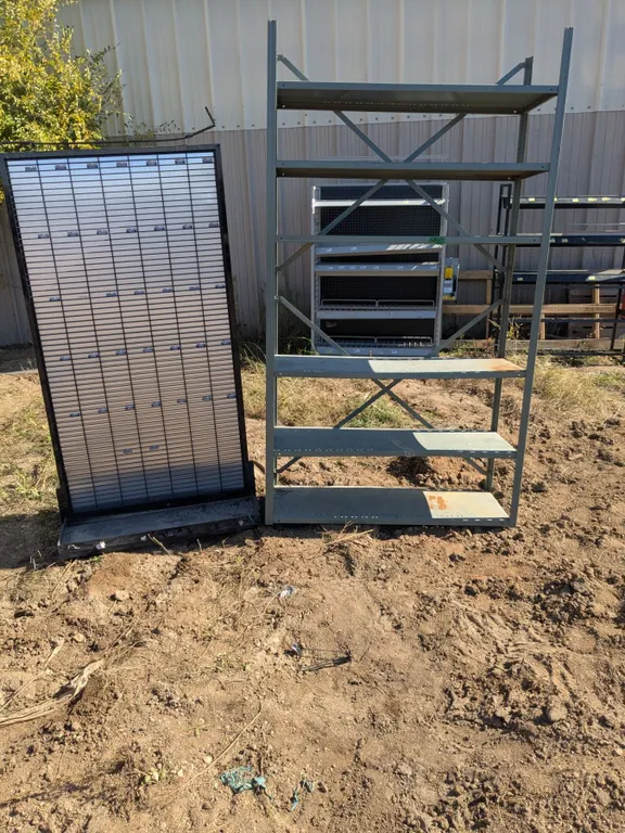 Steel Shelves & Display Rack