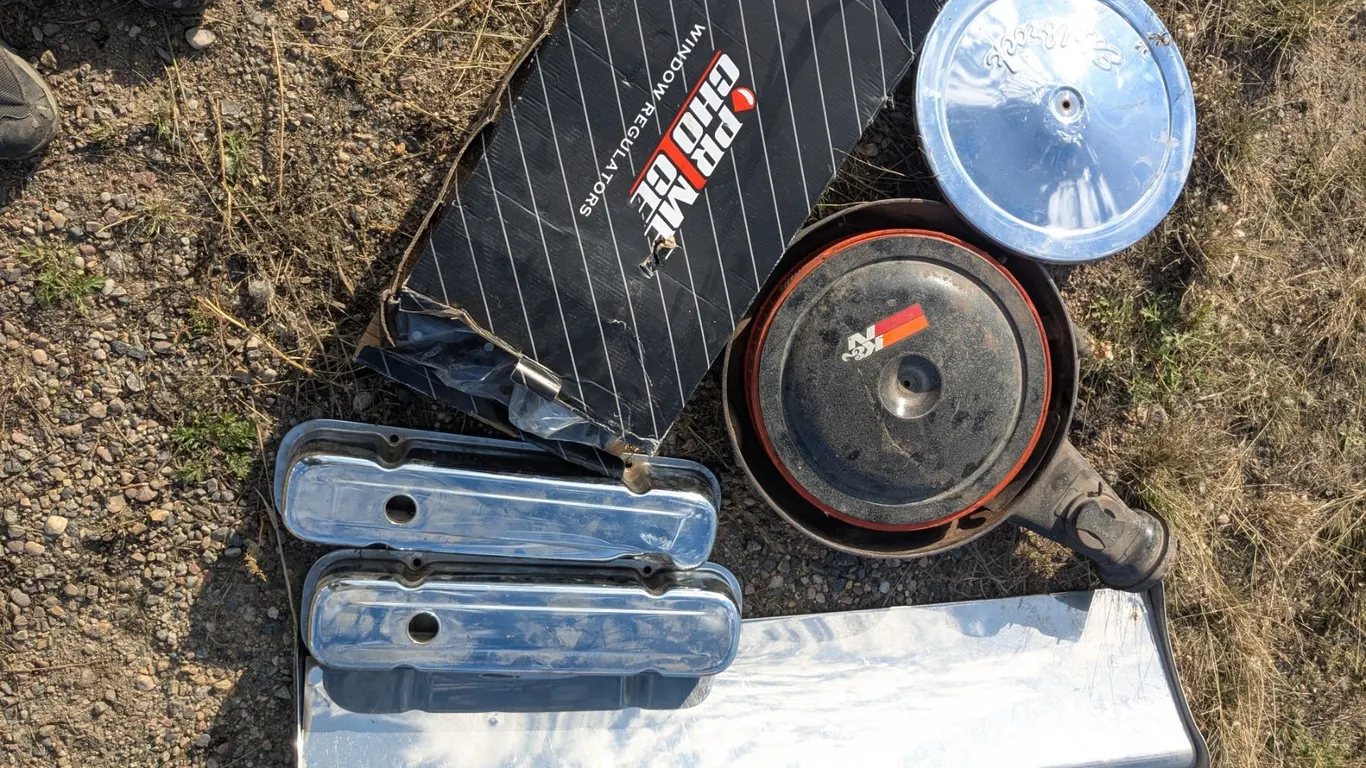 *OFFSITE* K&N Air Filter, Chrome Parts, NEW Window Regulator