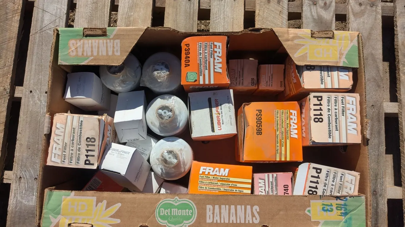 Box of NEW Assorted Fuel Filters