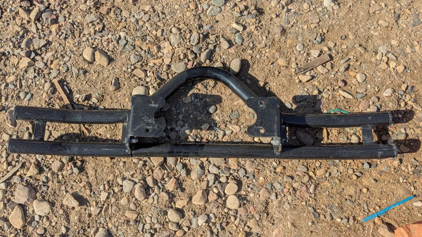 new quad front bumper