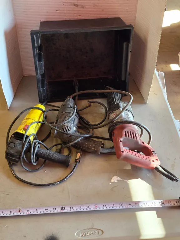 *OFFSITE* Assortment of Corded Power Tools