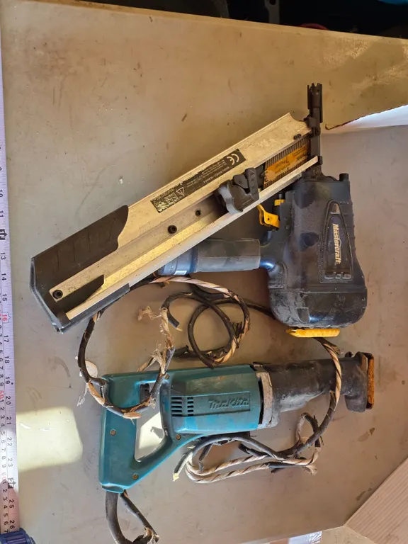 *OFFSITE* Nail Gun and Reciprocating Saw