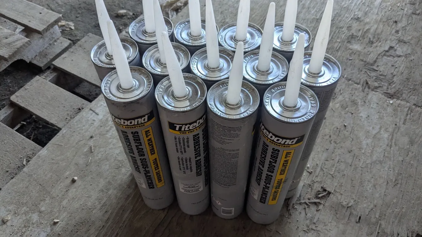 (13) Tubes of Titebond Adhesive