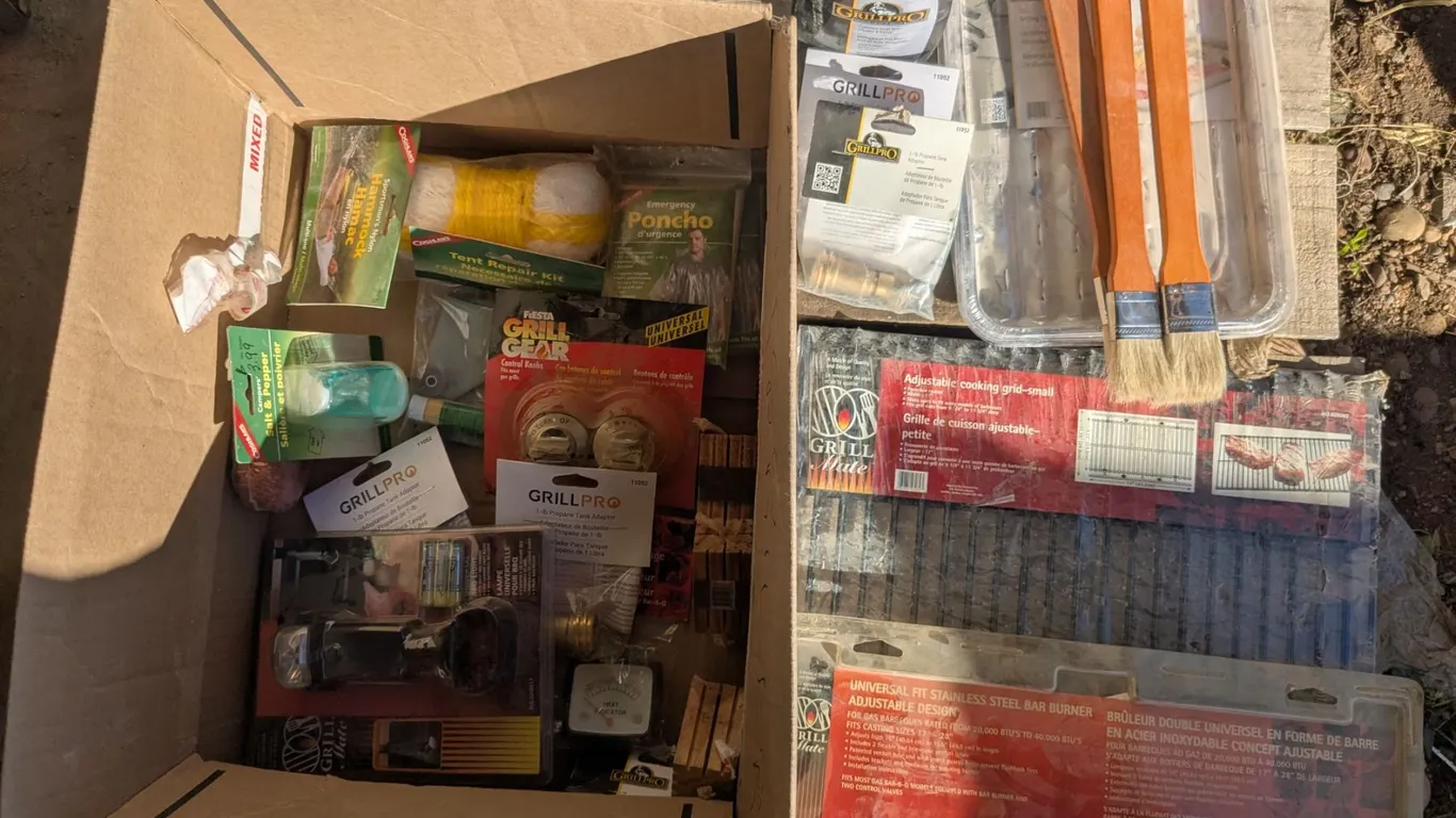 NOS Grilling and Camping Lot