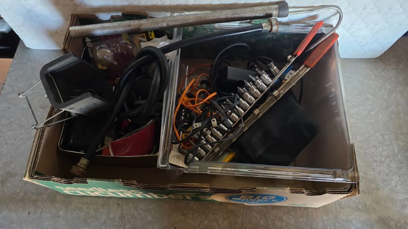 Lot of sockets and hardware