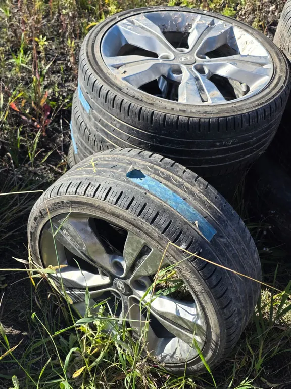 *OFFSITE* (4) Tires & Rims – 215/40r18, 5-Bolt