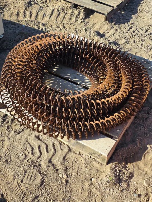 Pallet of coiled springs