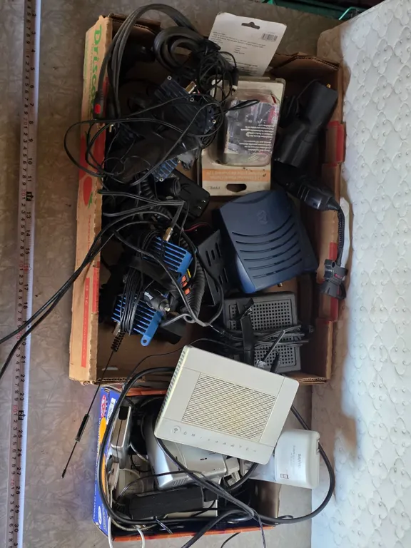 Lot of various electronics