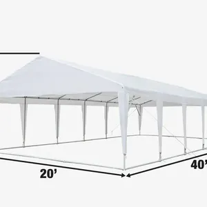StanForge-PT2040A Party tent open wall 20' x 40'.   (GST 5% & PST 7% charged)
