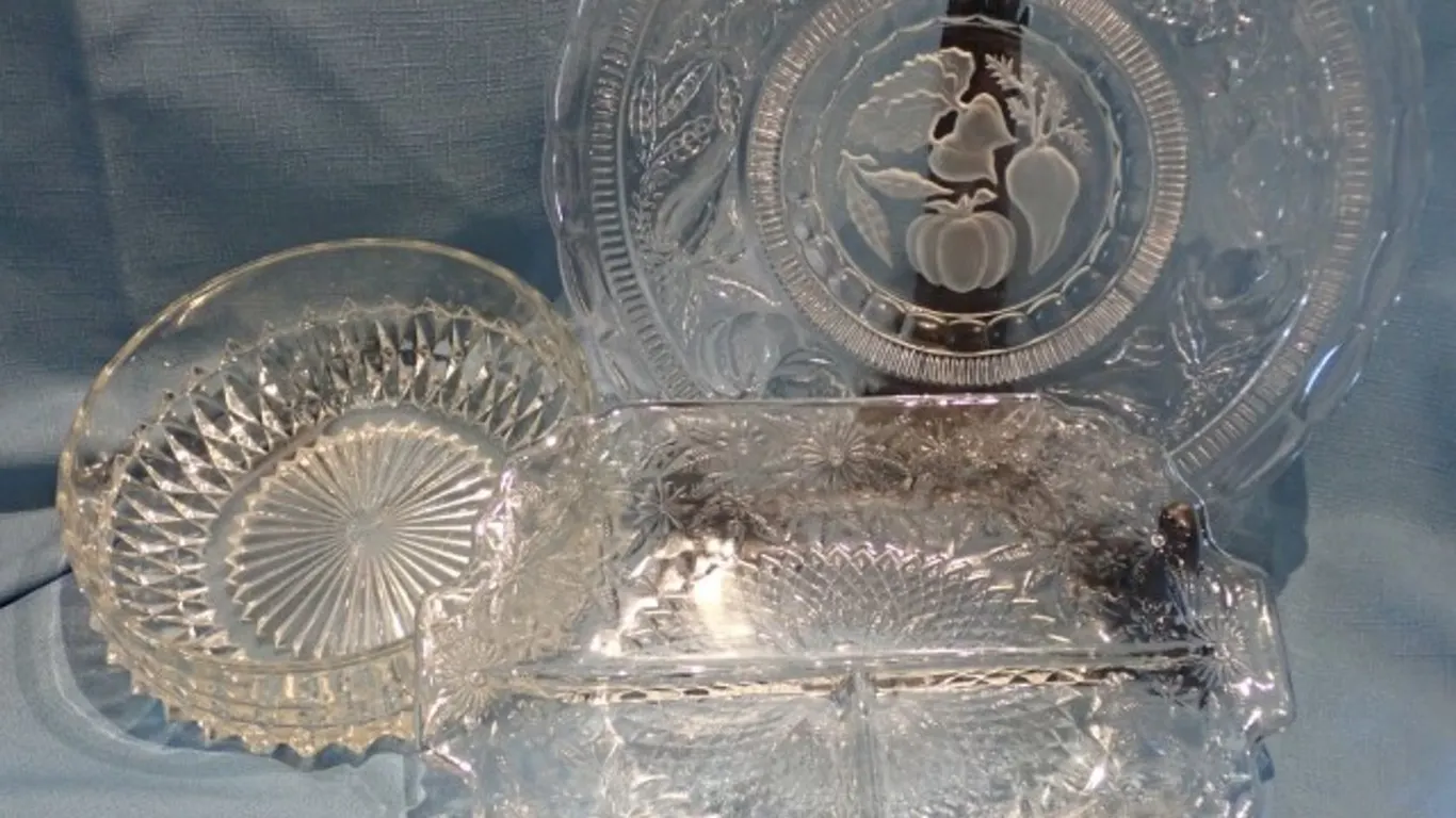 Pressed Glass Tableware