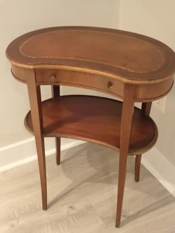 Kidney Shaped Side Table