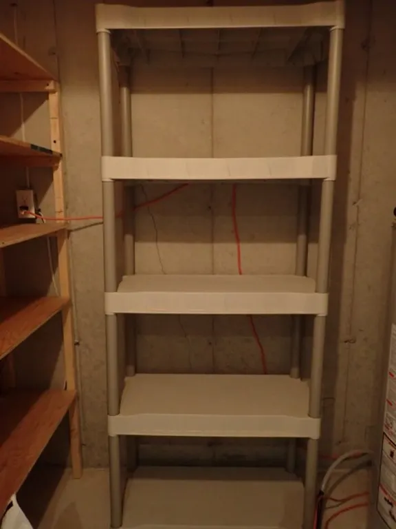 Plastic Utility Shelving Unit