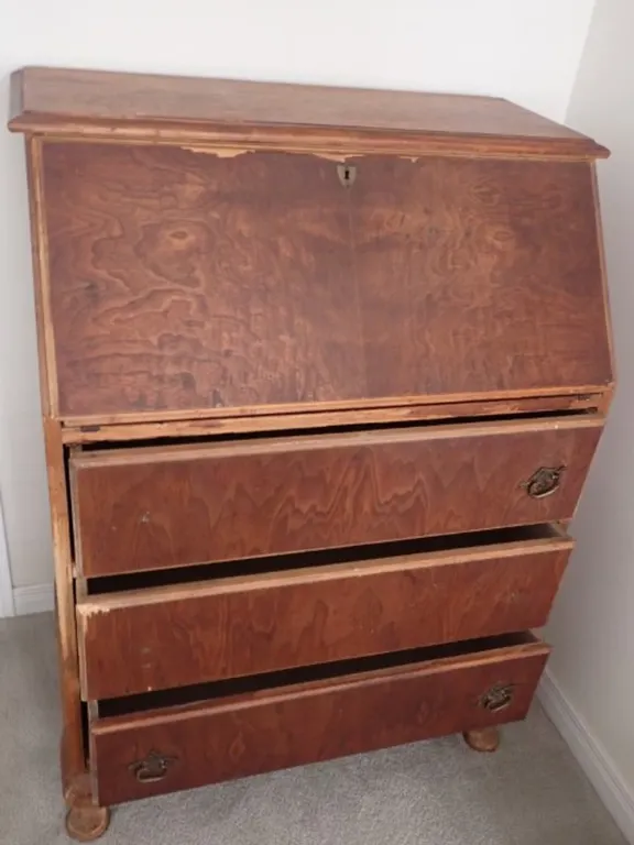Slant-Front Secretary Desk