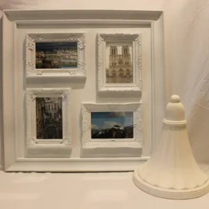 Multi-Photos Collage & Wall Sconce Shelf
