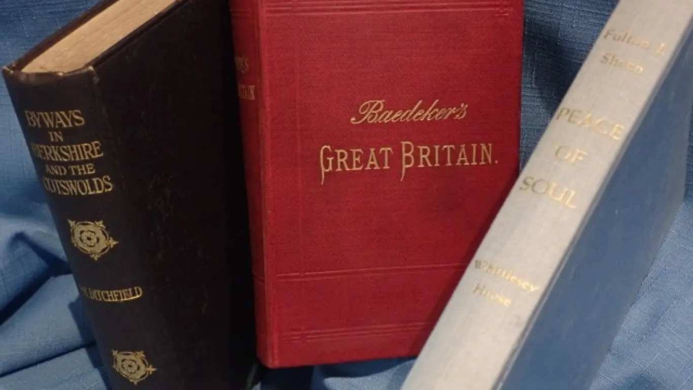 Trio Of Vintage Hardcover Books