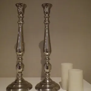Tall Ornate Candle Holders