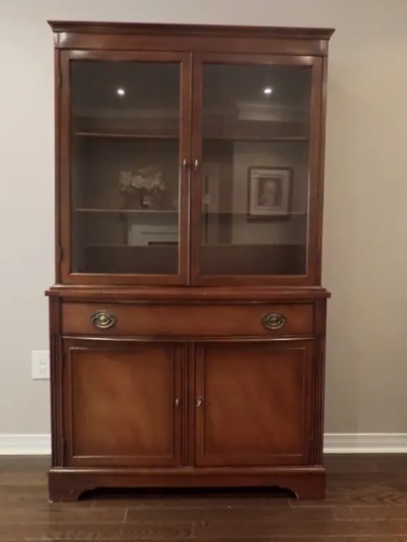 Mahogany China Cabinet