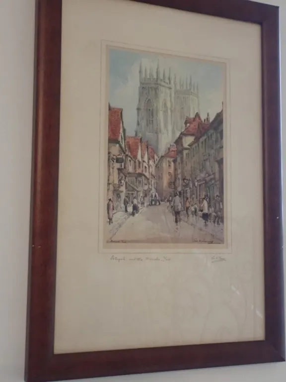Signed Coloured Print