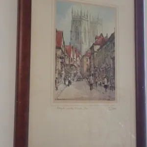 Signed Coloured Print