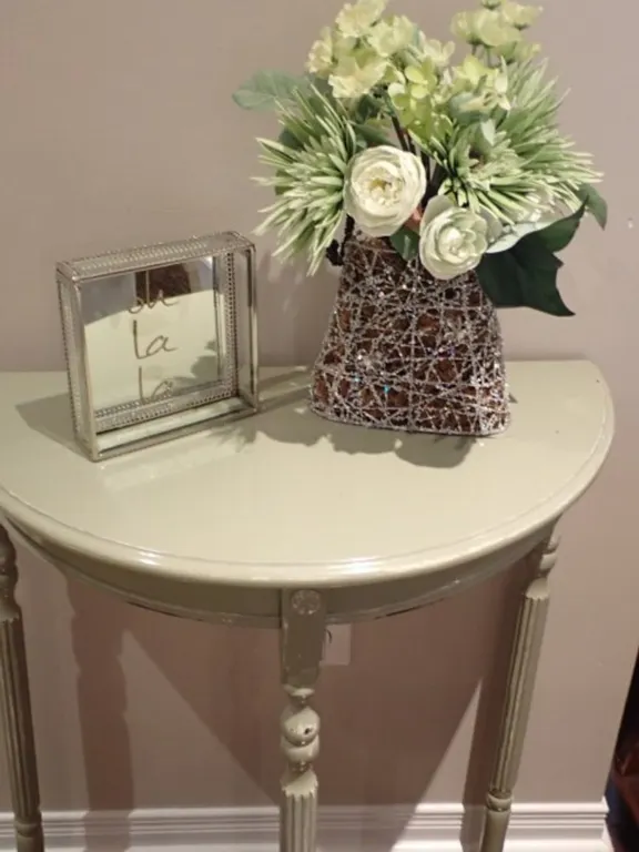 Half-Moon Console Table+